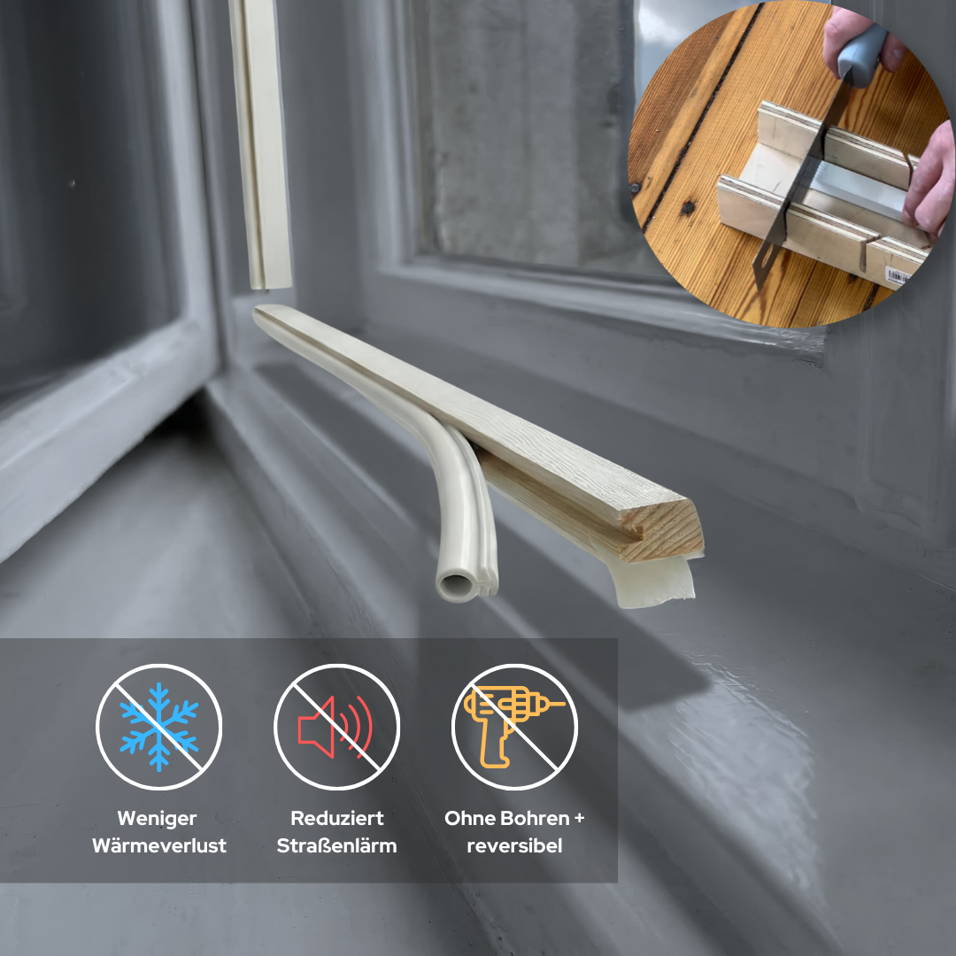 Fensterdichtung Altbau – Selbst kürzen
