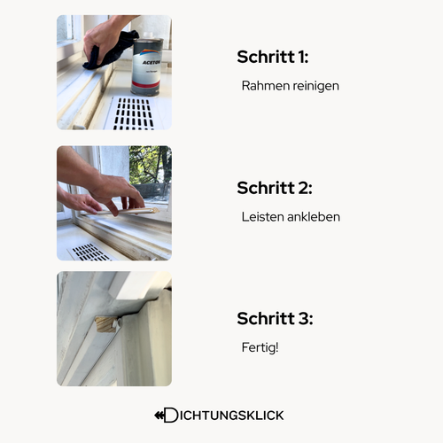 Fensterdichtung Altbau – Nach Maß