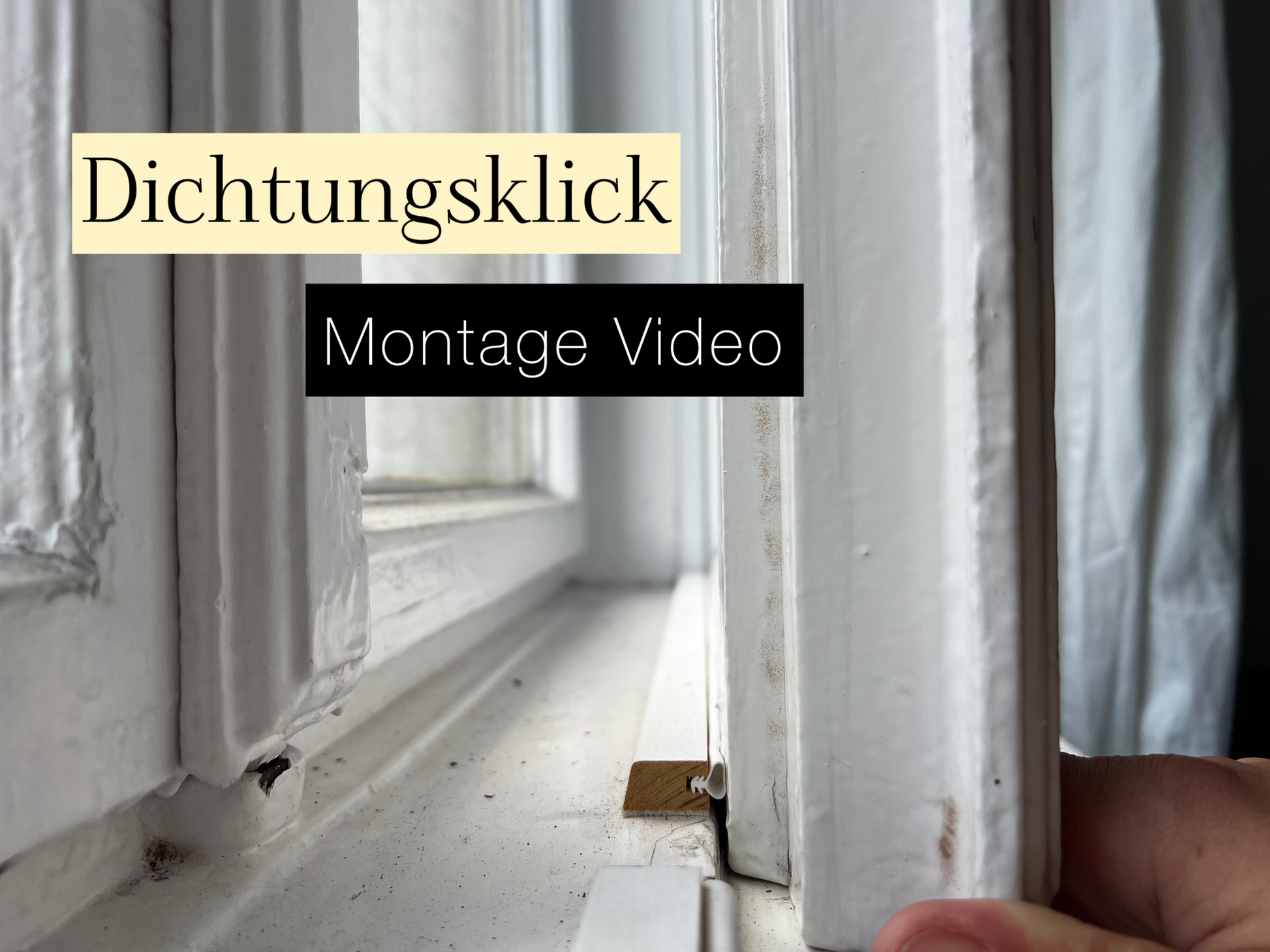 Dichtungsklick Montage Video